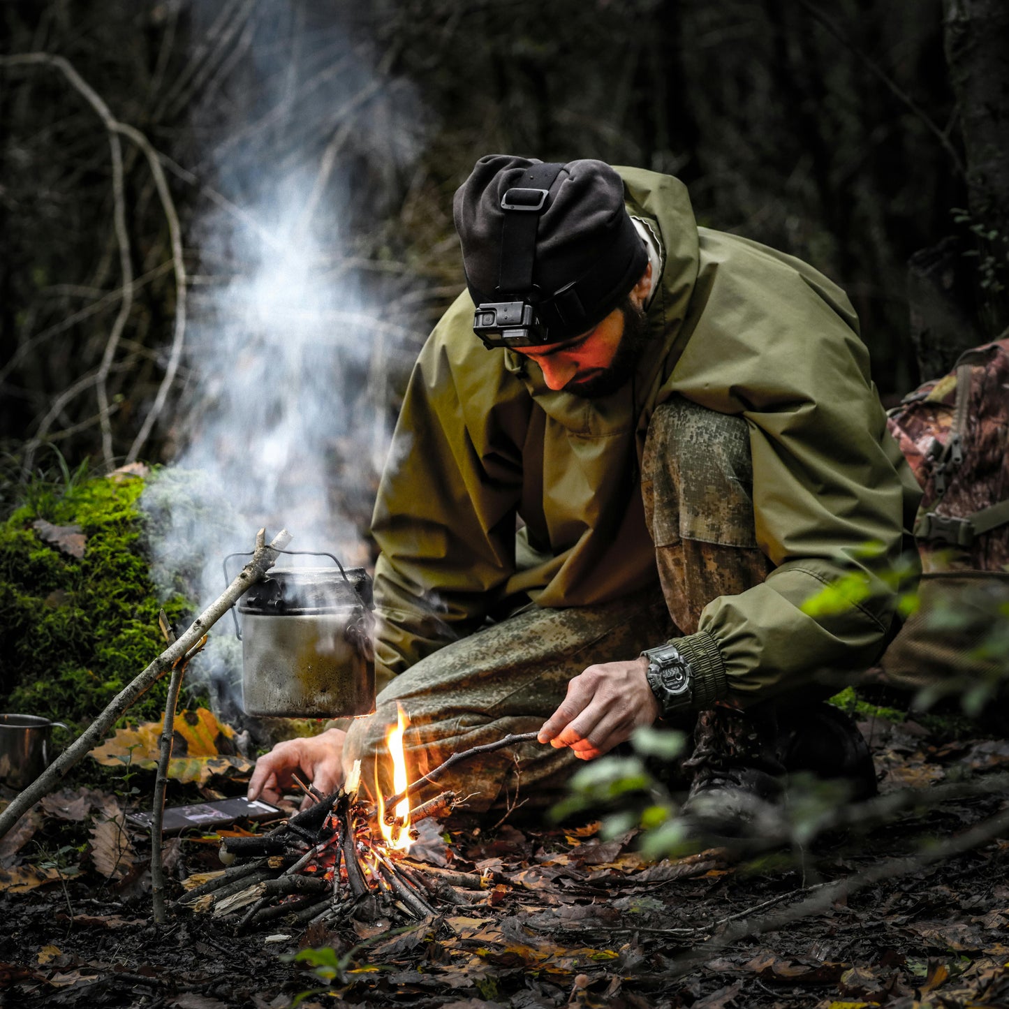 Black Beard Fire Starter Stick | Single Stick