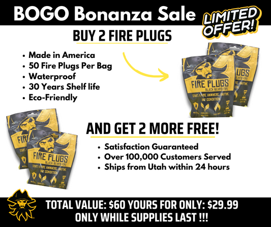 Double Your Firepower! Buy 2 Bags of Plugs, Get 2 Bags FREE! Limited Time Offer!