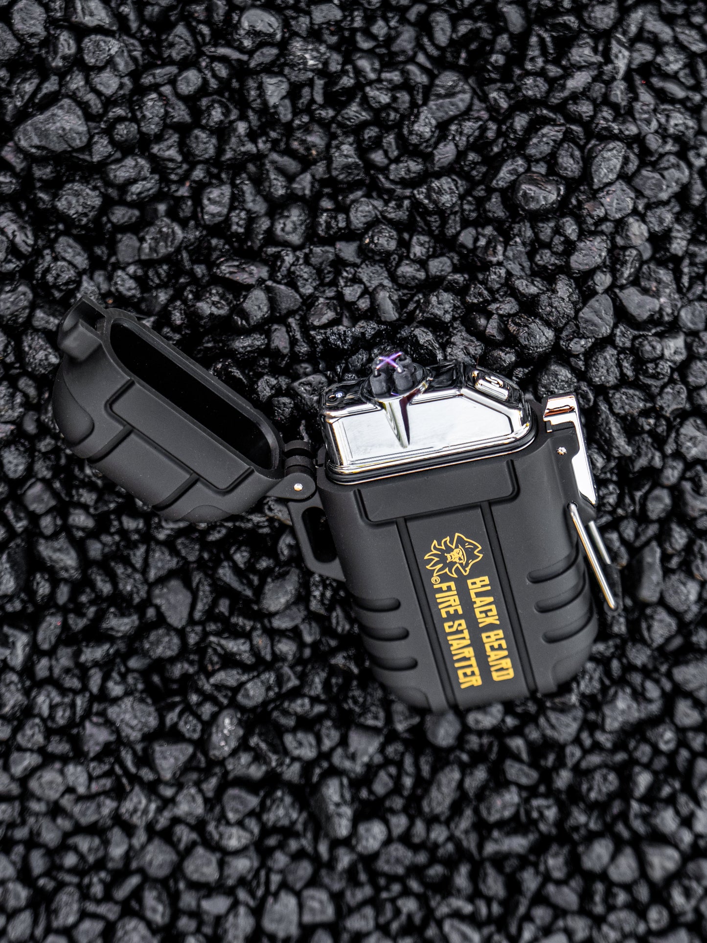 Black Beard Plasma Arc Lighter on the Ground