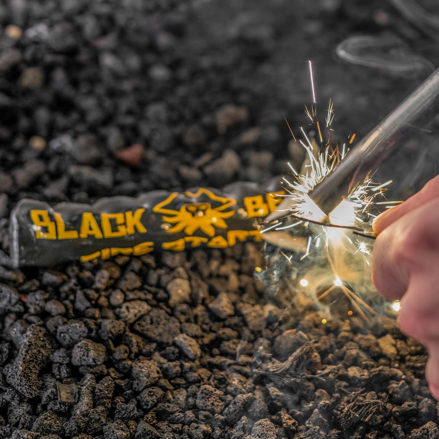 The Black Beard Ferrocerium Rod