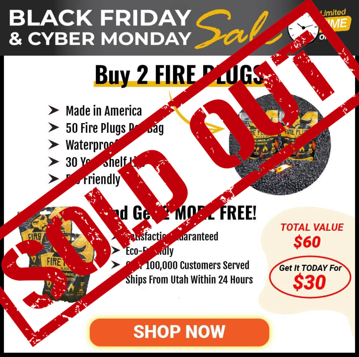 Double Your Firepower! Buy 2 Bags of Plugs, Get 2 Bags FREE! Limited Time Offer!