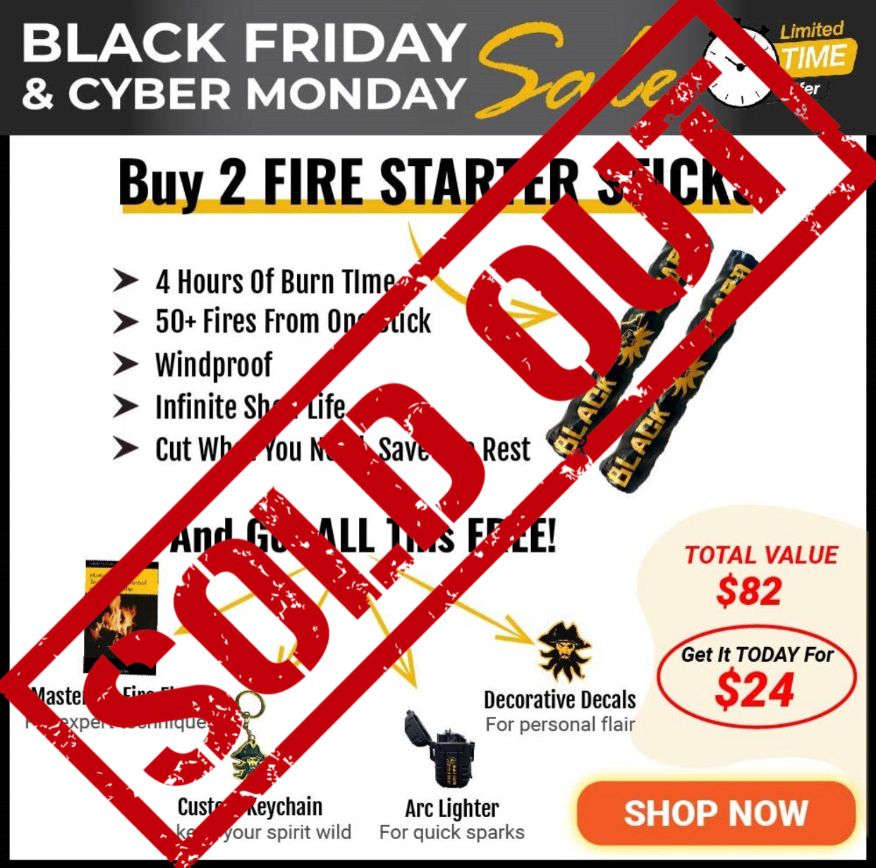 π₯ Discover Limitless Fire-Making: Black Beard's Double Trouble Offer! π₯
