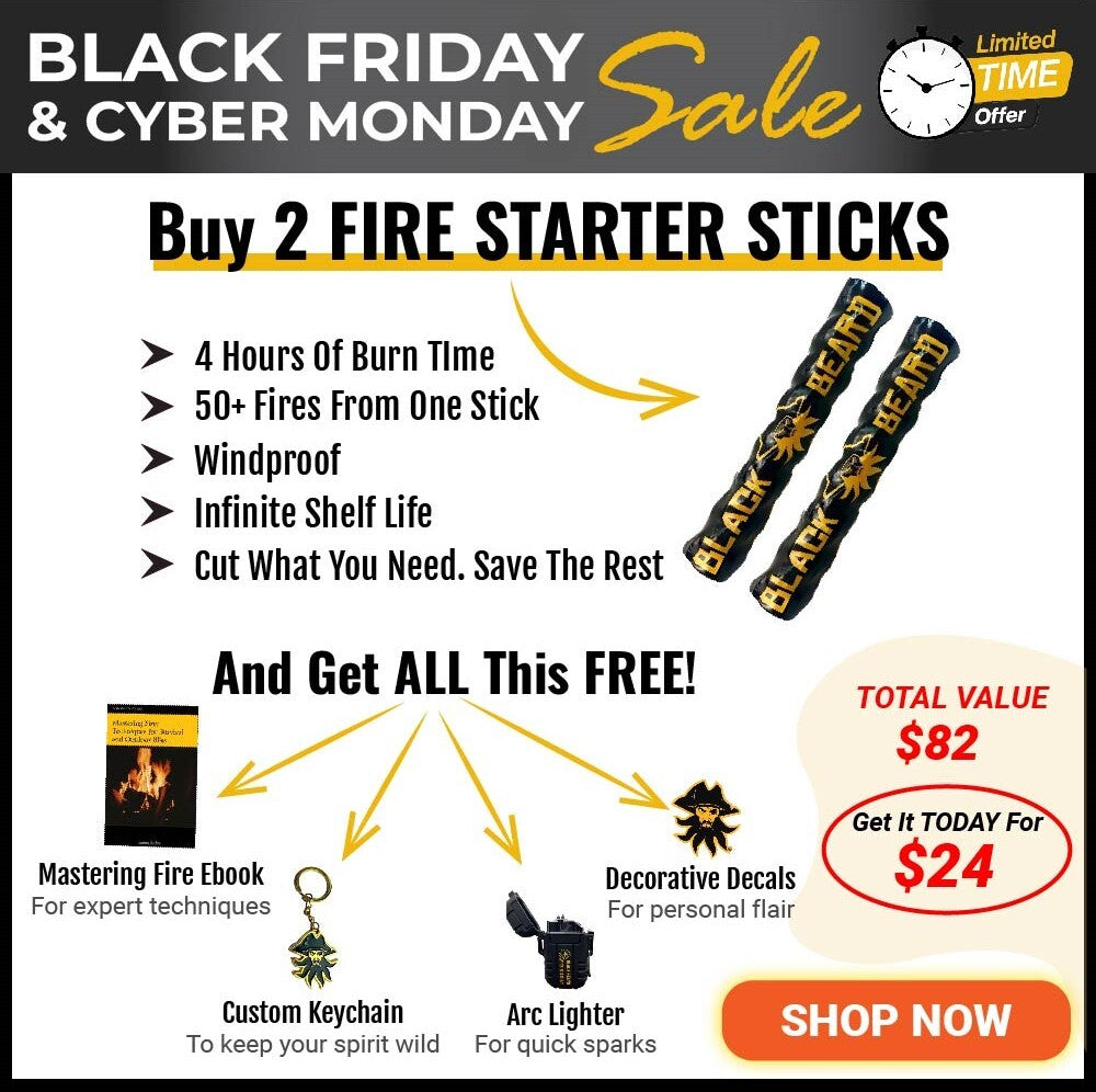 π₯ Discover Limitless Fire-Making: Black Beard's Double Trouble Offer! π₯