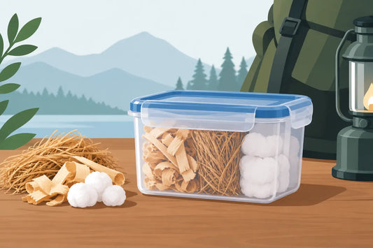 How to Store Emergency Tinder Without Ruining It