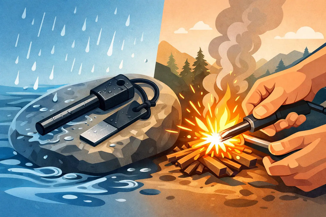 Can Ferro Rods Get Wet and Still Start a Fire?