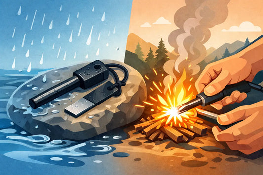 Can Ferro Rods Get Wet and Still Start a Fire?