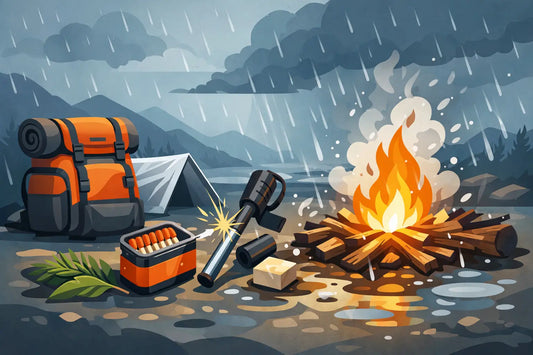 72 Hour Kit Fire Starter That Works in Rain