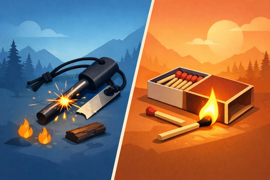 Ferro Rod vs Matches: Which Should You Carry?