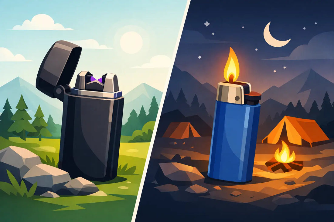 Arc Lighter vs Butane Lighter: Which Wins Outside?