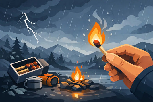 How to Use Stormproof Matches in Bad Weather