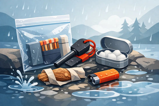 How to Pack a Fire Kit That Works When Wet