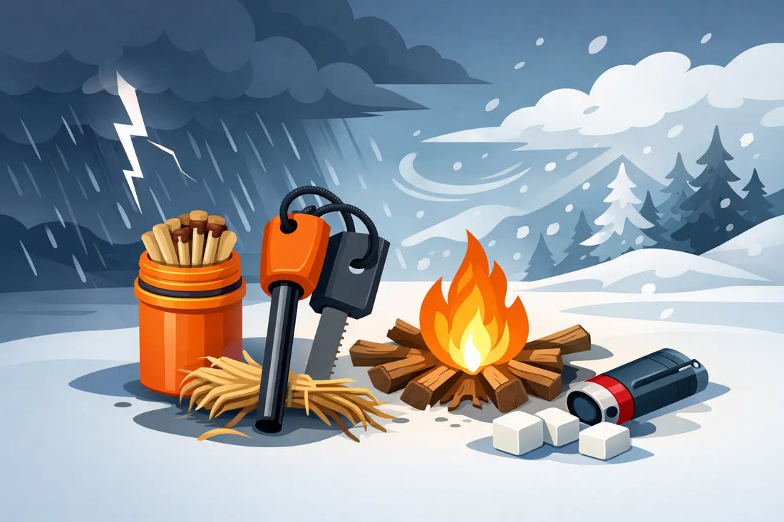 Best Emergency Tinder Options for Bad Weather
