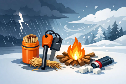 Best Emergency Tinder Options for Bad Weather