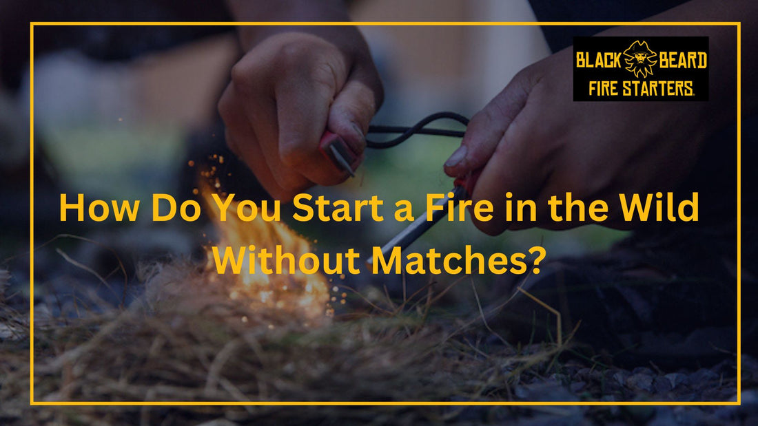 How Do You Start a Fire in the Wild Without Matches? – Black Beard Fire ...