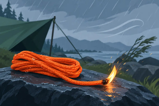 How to Use Fire Rope in Wind and Wet Weather