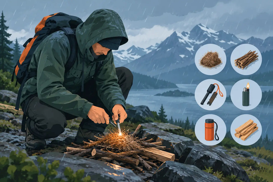 10 Fire Starter Tips for Hiking in Bad Weather