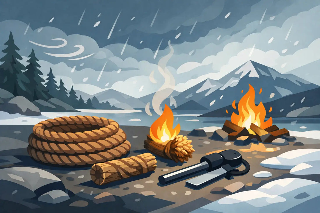 Fire Rope Tinder Review for Tough Weather