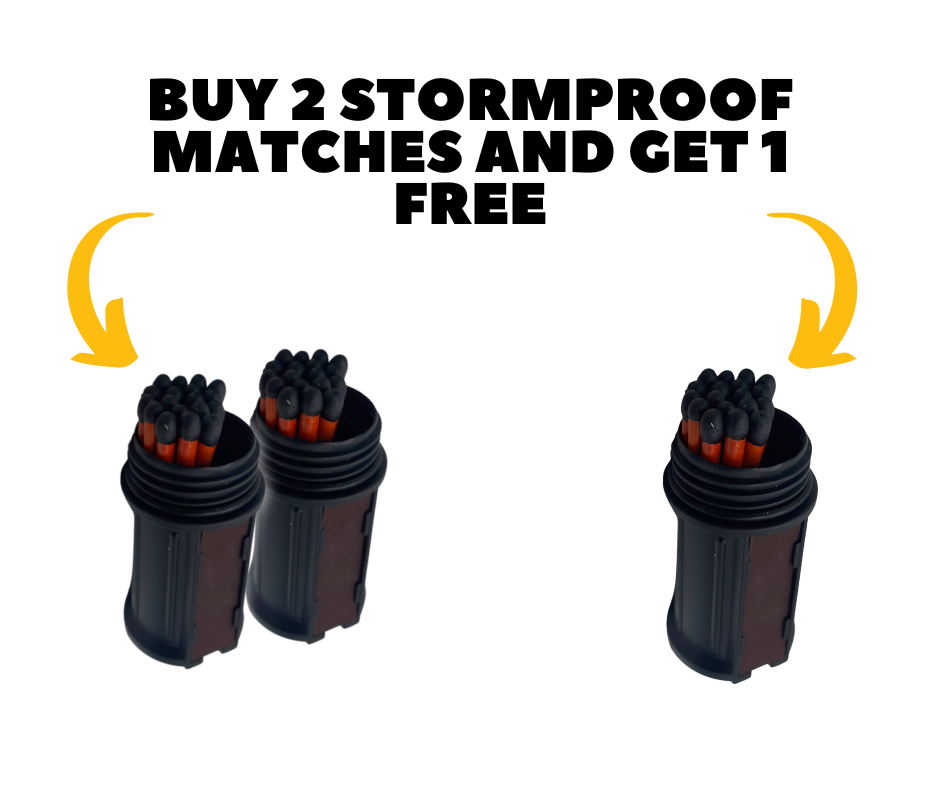 Stormproof Matches - Buy 2 Get 1 FREE!