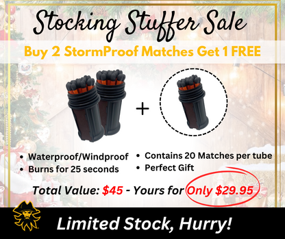 Stormproof Matches - Buy 2 Get 1 FREE!