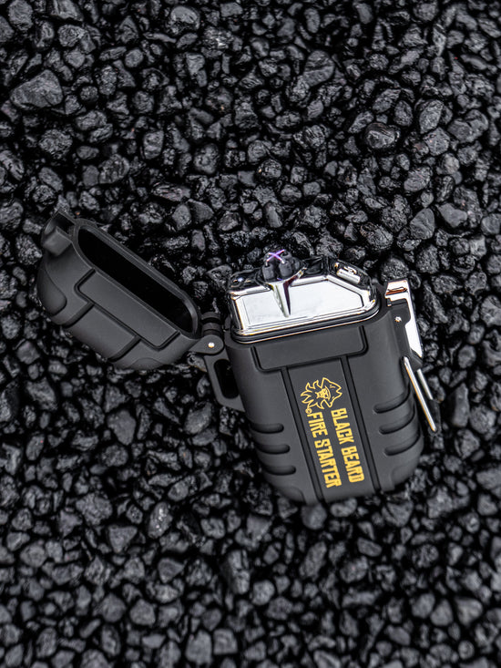 Black Beard Essential Fire Starter Kit Plasma Arc Lighter