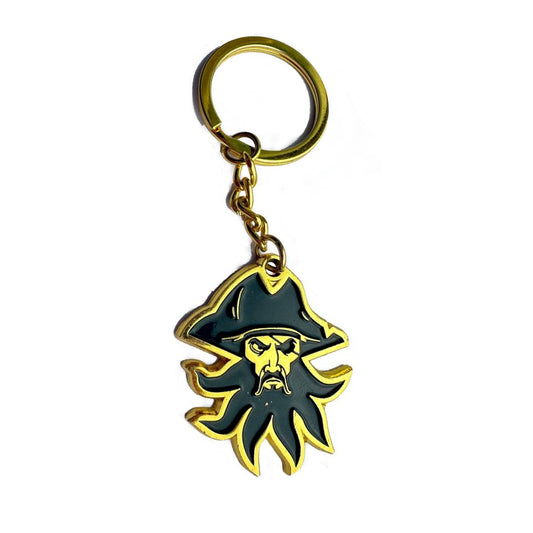 Black Beard Fire Pirate Keychain Keychain for men