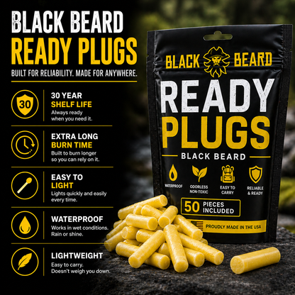 The Black Beard Ready Plugs