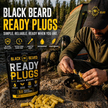 The Black Beard Ready Plugs