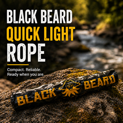 Black Beard Quick Light Rope