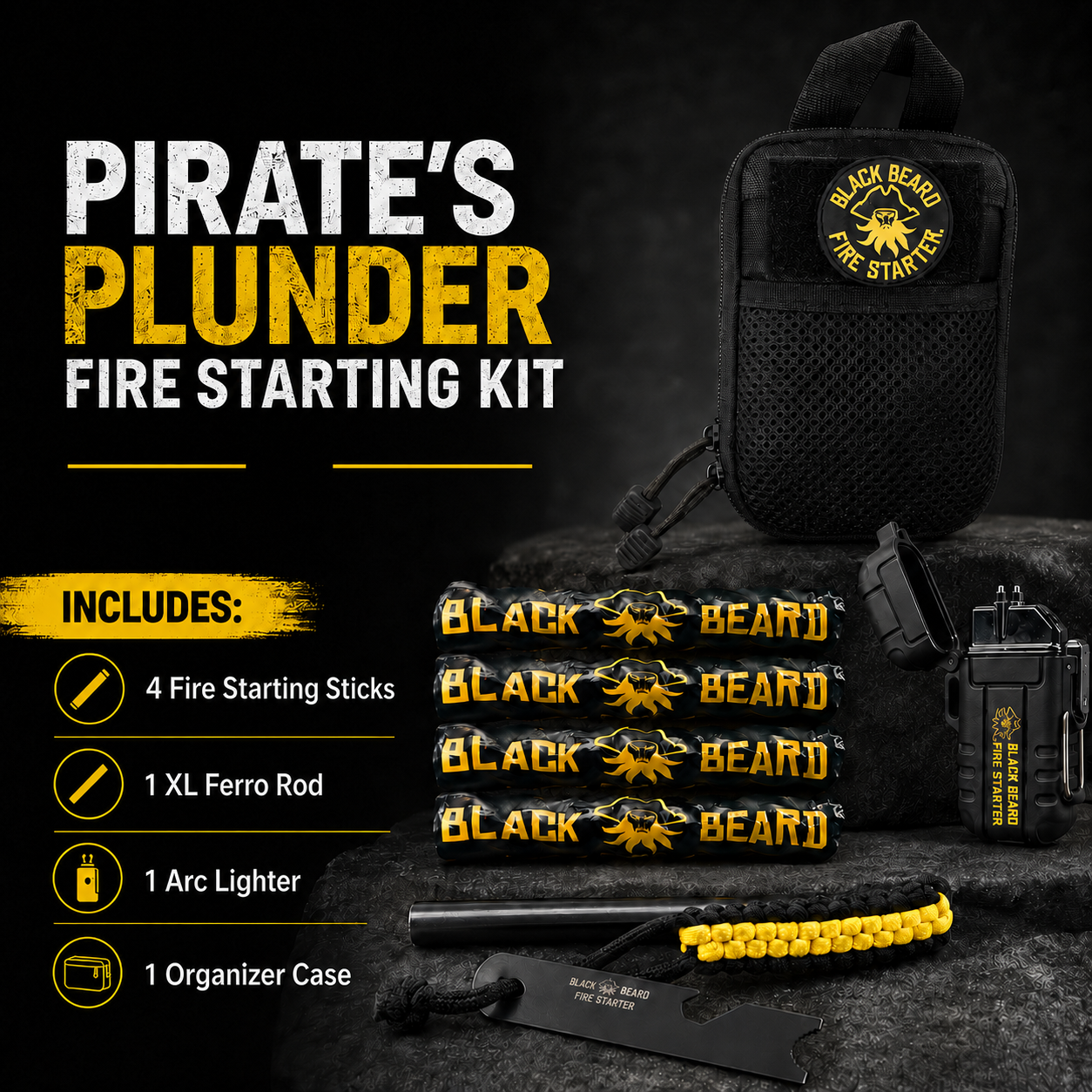 Pirates Plunder - Fire Starter Kit