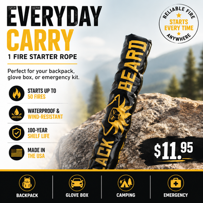 The Black Beard Fire Starter