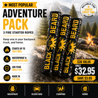The Black Beard Fire Starter