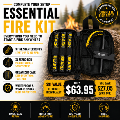 The Black Beard Fire Starter