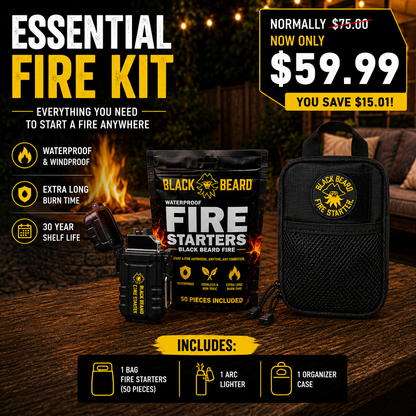 The Black Beard Fire Starter Plug | Home