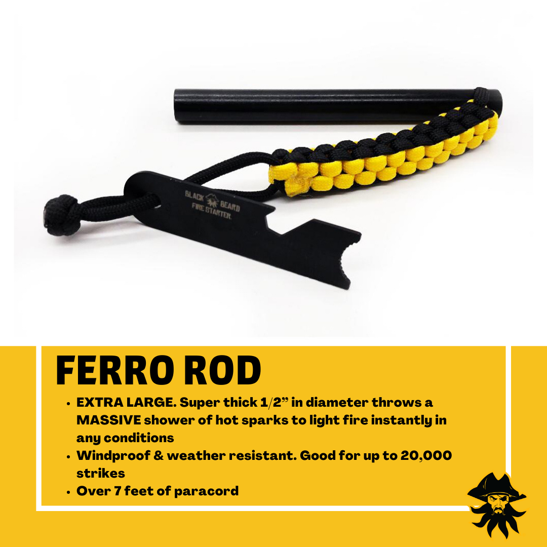 Black Beards Ferro Rod Fire Starter